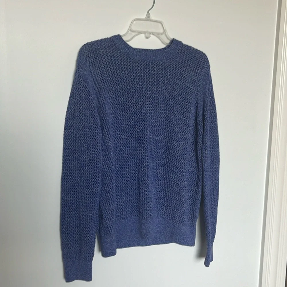 Everlane Chunky Blue Sweater, lightly worn